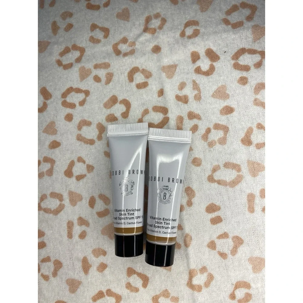 Lot of 2  .24oz Bobbi Brown Vitamin Enriched Tint SPF 15 Golden 4‎